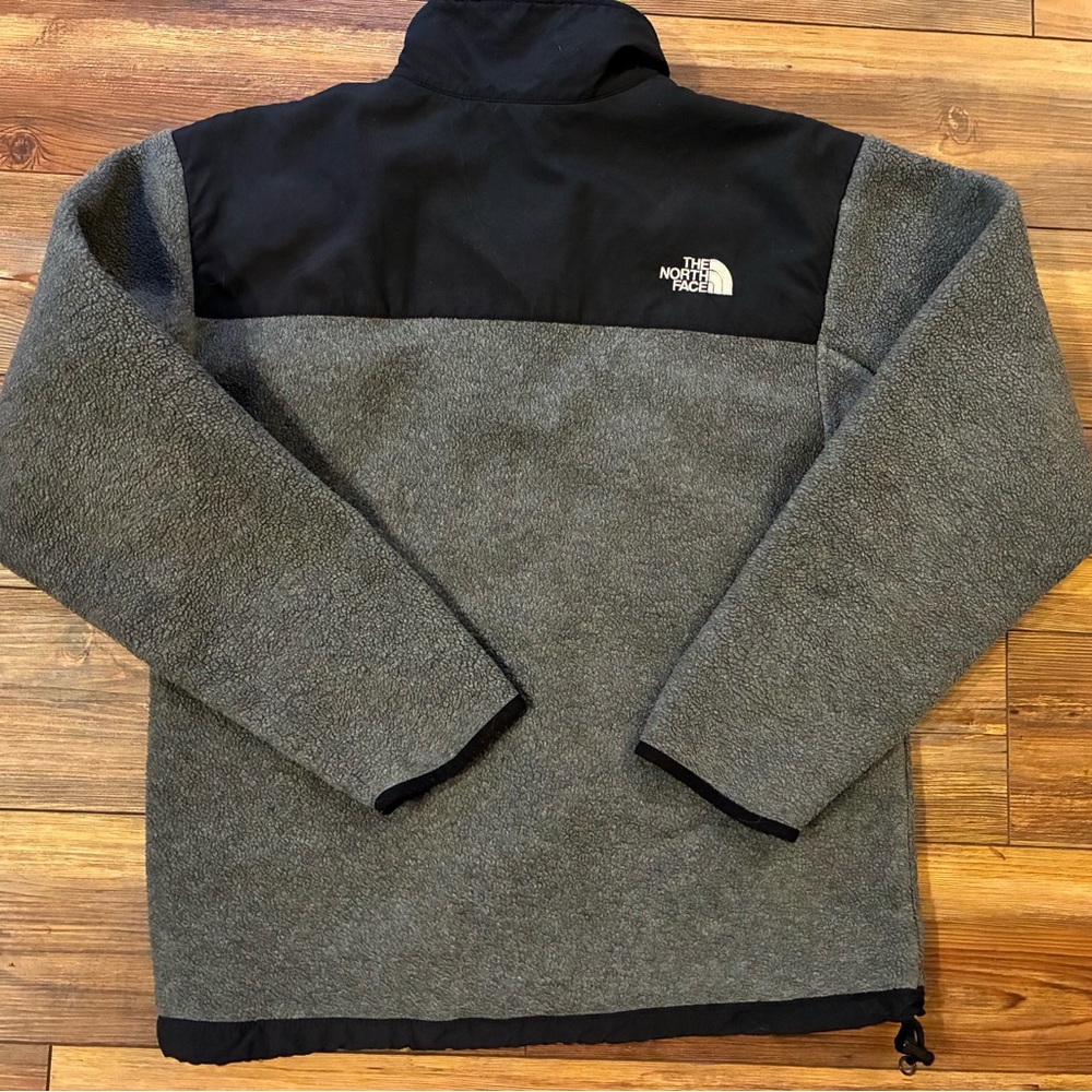 The North Face Men’s Small Polartec Fleece Jacket Black Gray Outdoor Full Zip - Picture 14 of 15